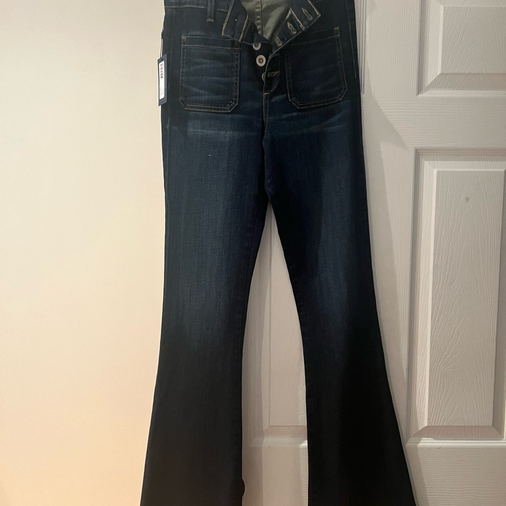 Women's Dark Blue Jeans